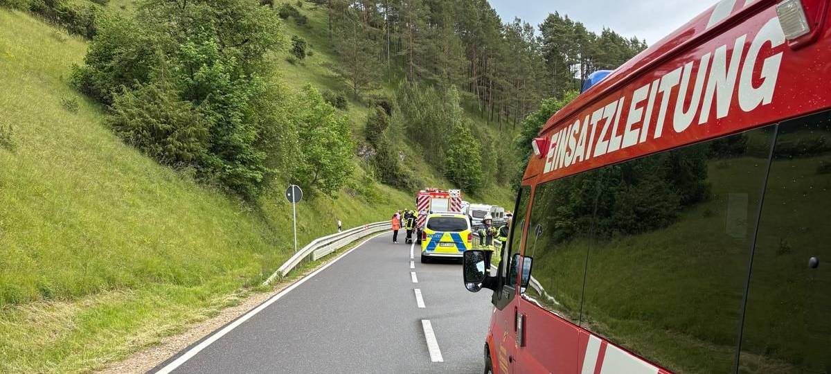 Motorradunfall bei Ahrhütte
