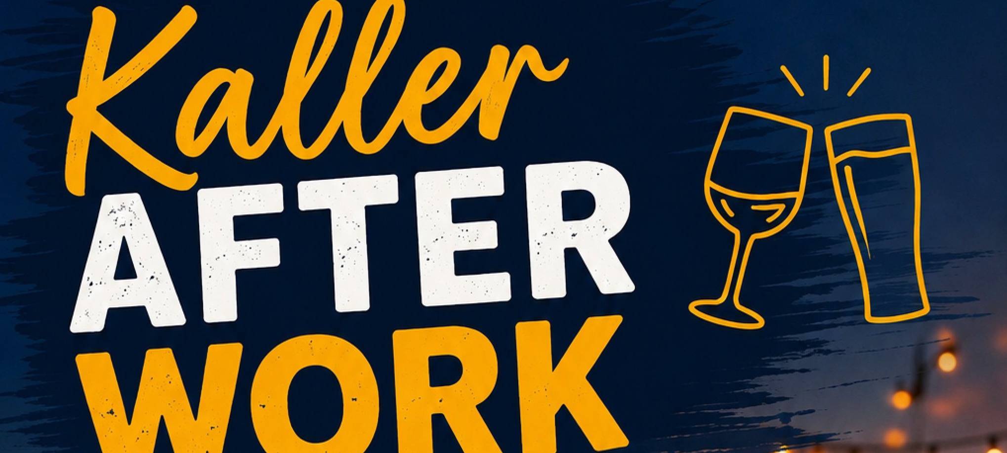 Die zweite Kaller After-Work-Veranstaltung am 18. Juni 2026, ab 17 Uhr auf dem Bahnhofsvorplatz.