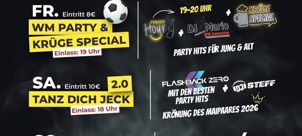 19.-21.06. Junggesellenfest in Metternich