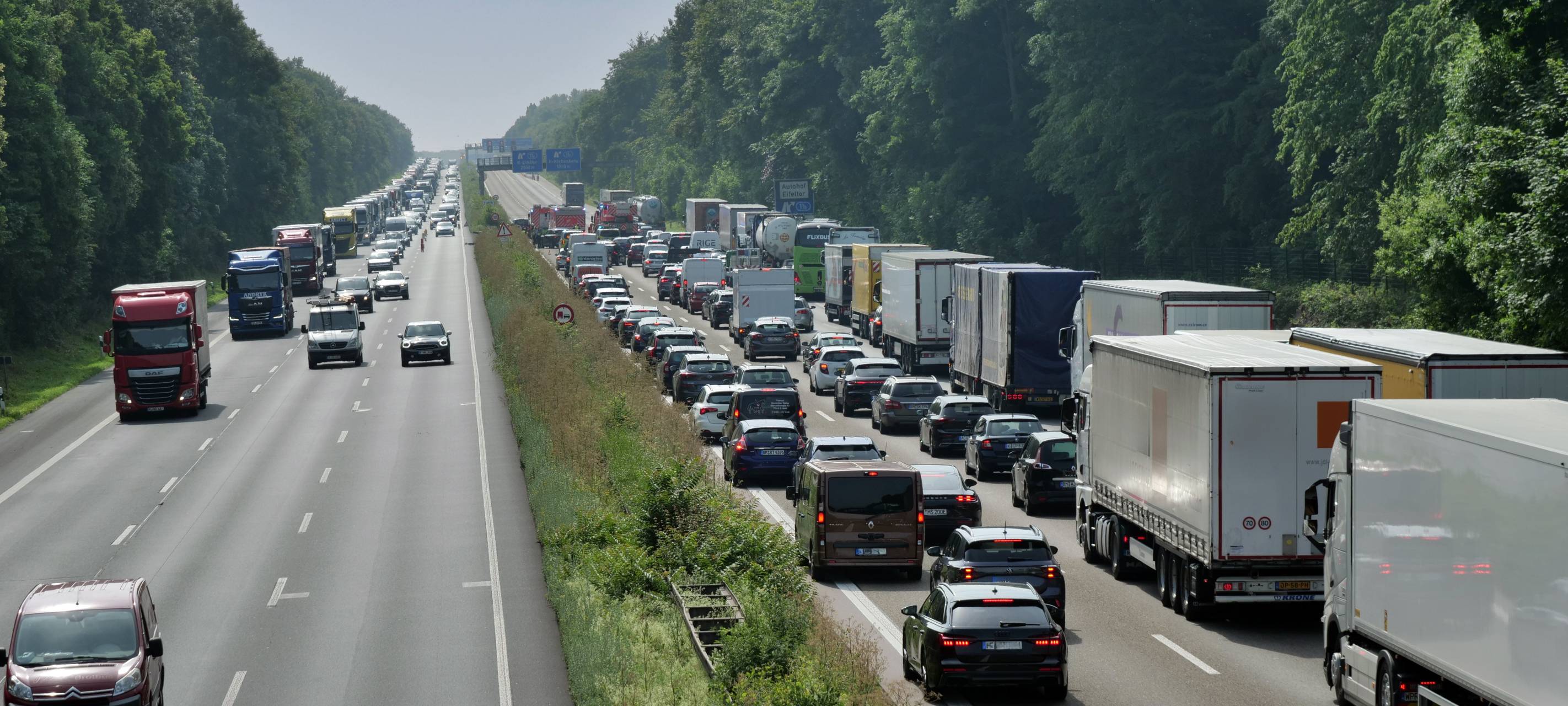 Stau rund um den Kreis Euskirchen während der Ferien erwartet