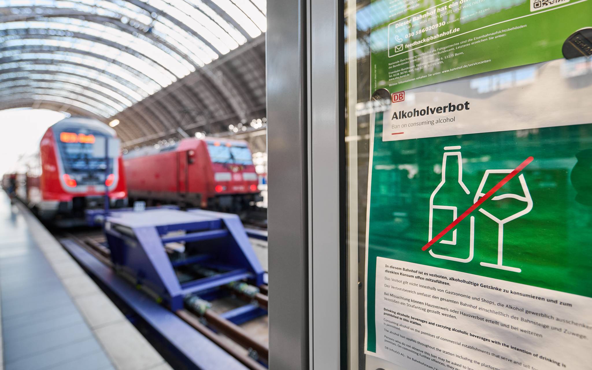 Alkoholverbot an Bahnhöfen im Kreis Euskirchen