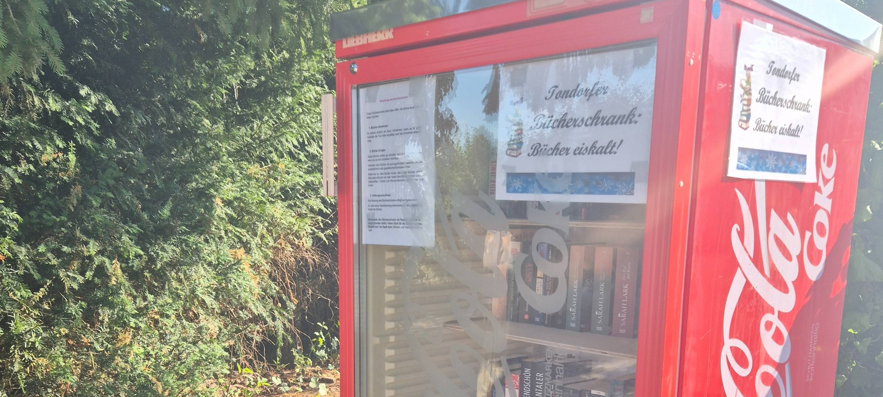 Bücherschrank in Nettersheim-Tondorf eröffnet