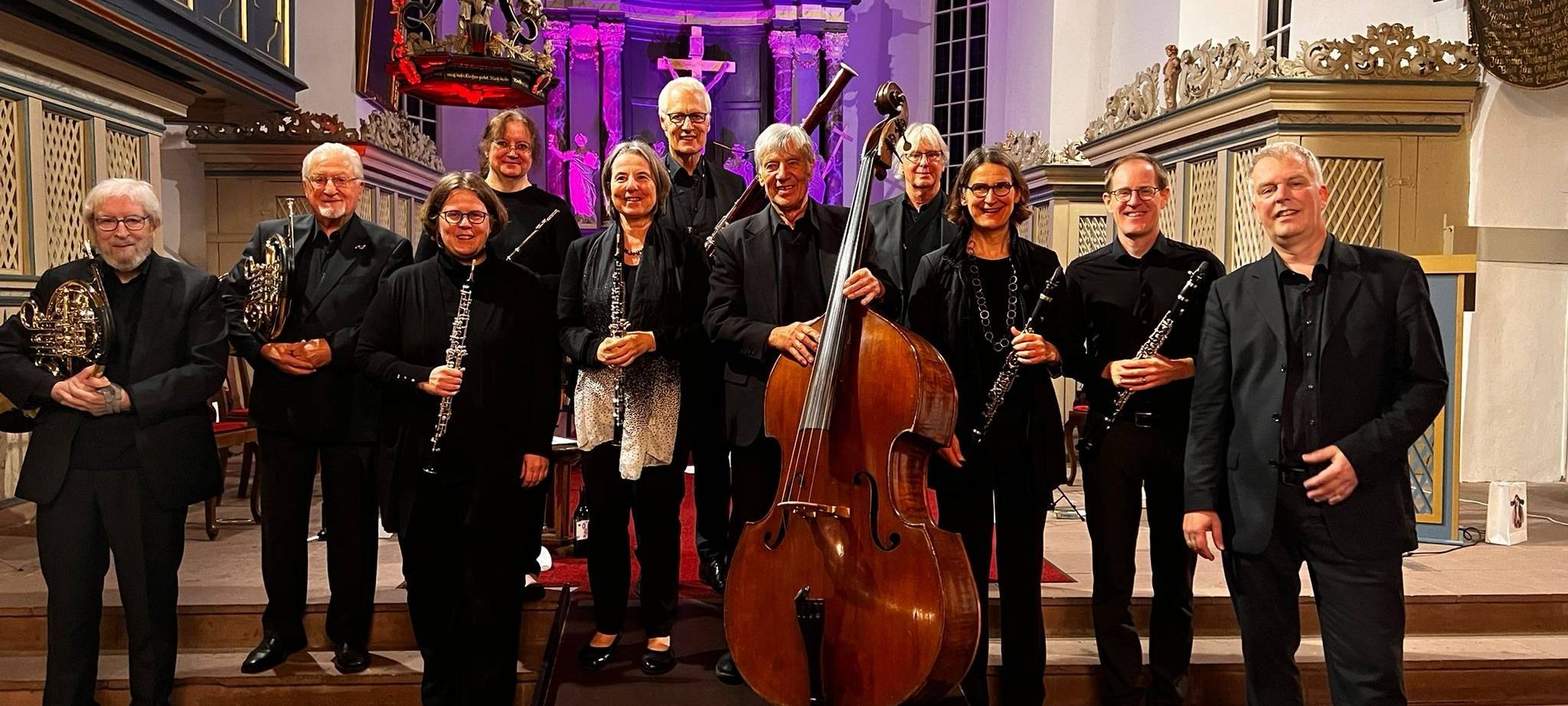 15.08. Konzert mit dem Bläserensemble