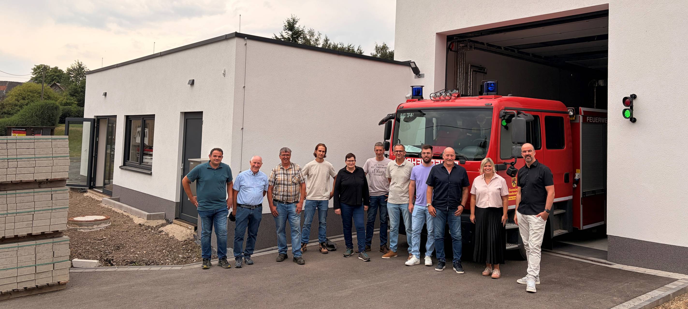 Neues Gerätehaus in Blankenheim-Waldorf