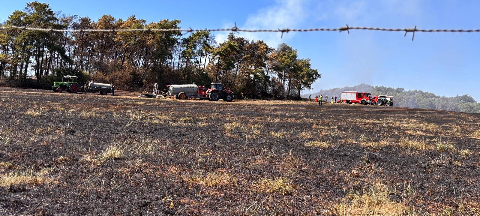 Waldbrand bei Zingsheim