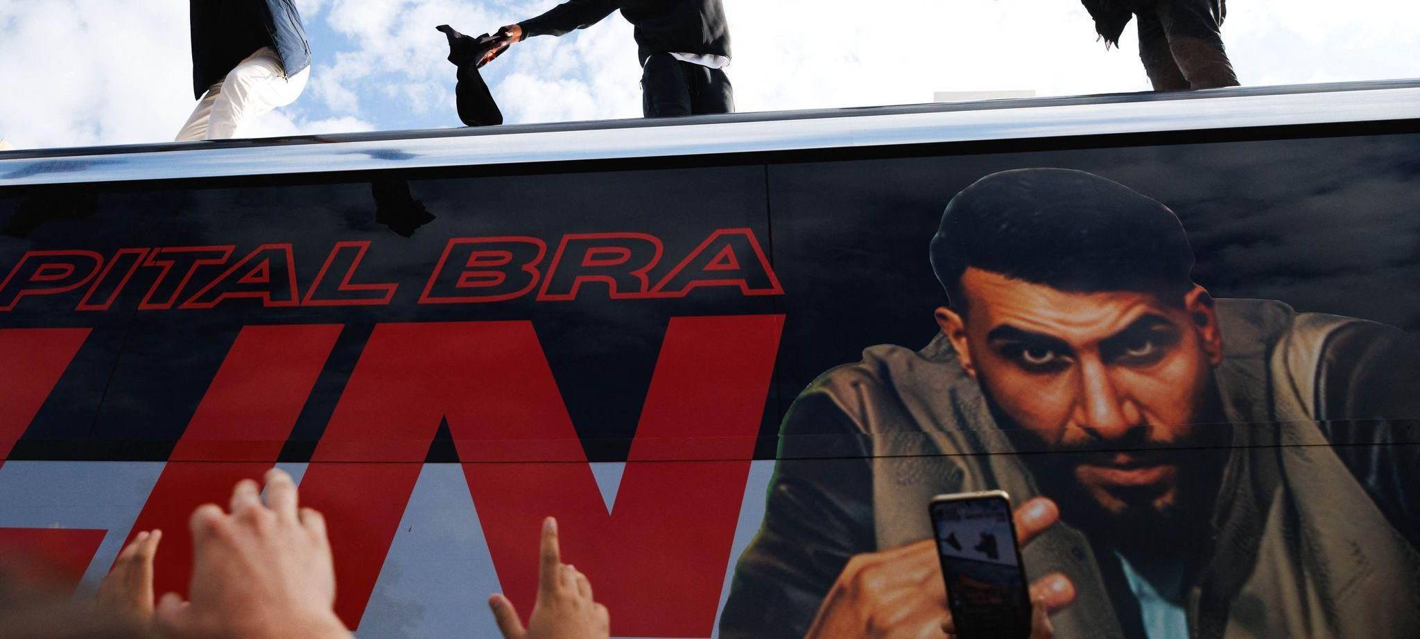 Konzert von Rapper Capital Bra und Samra