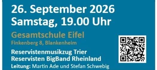 26.09. Benefizkonzert in Blankenheim