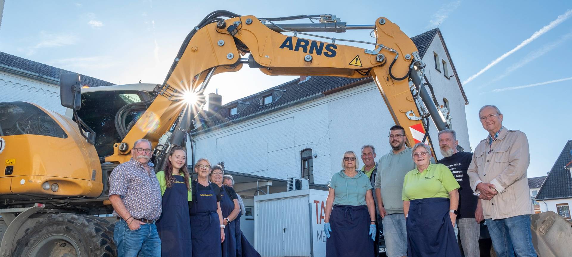 Tafel Mechernich baut neue Lagerhalle für Lebensmittel