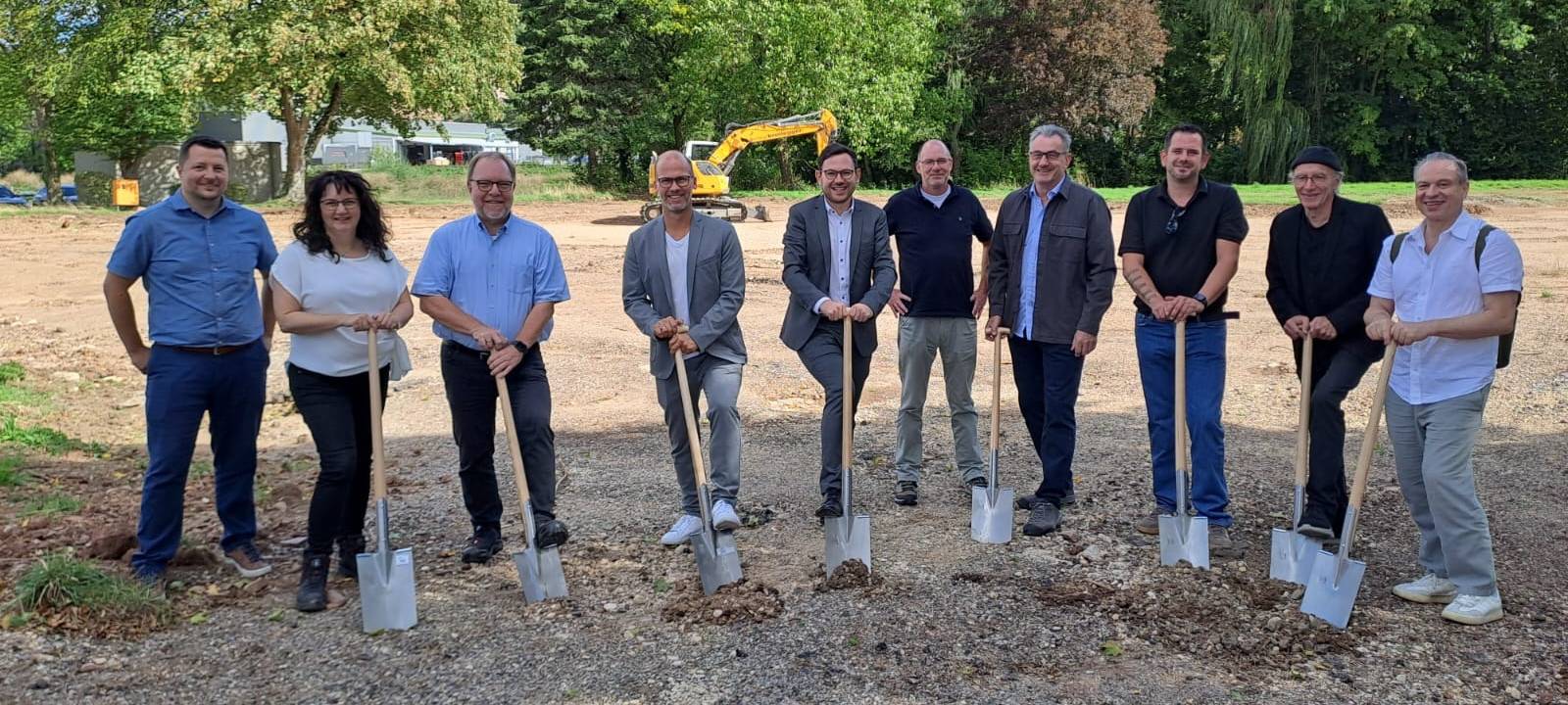 Baustart für Urftauenpark in Kall nach jahrelanger Planung