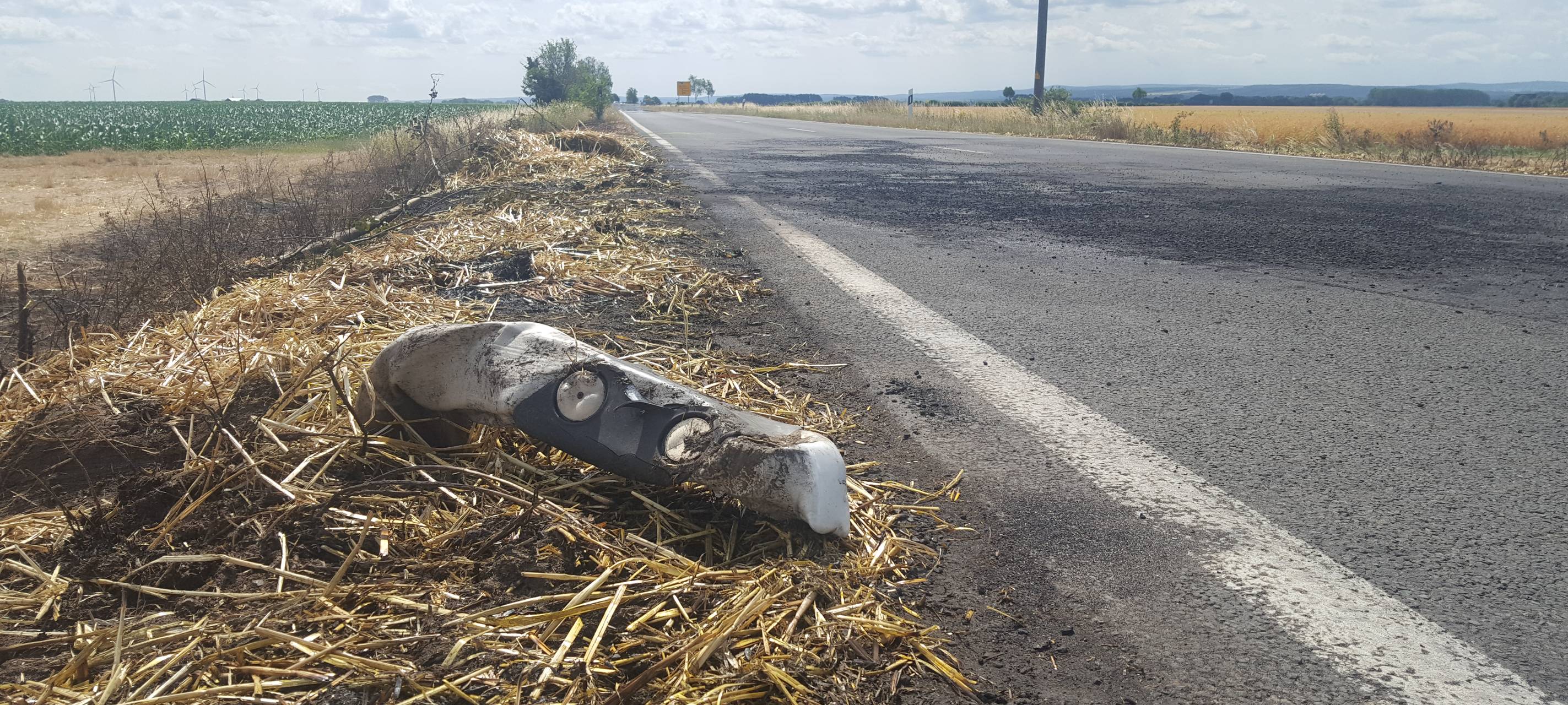 Reparatur der verbrannten L264 in Zülpich bis Mittwoch