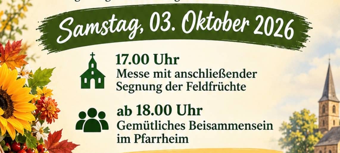 03.10. Erntedankfest in Kommern