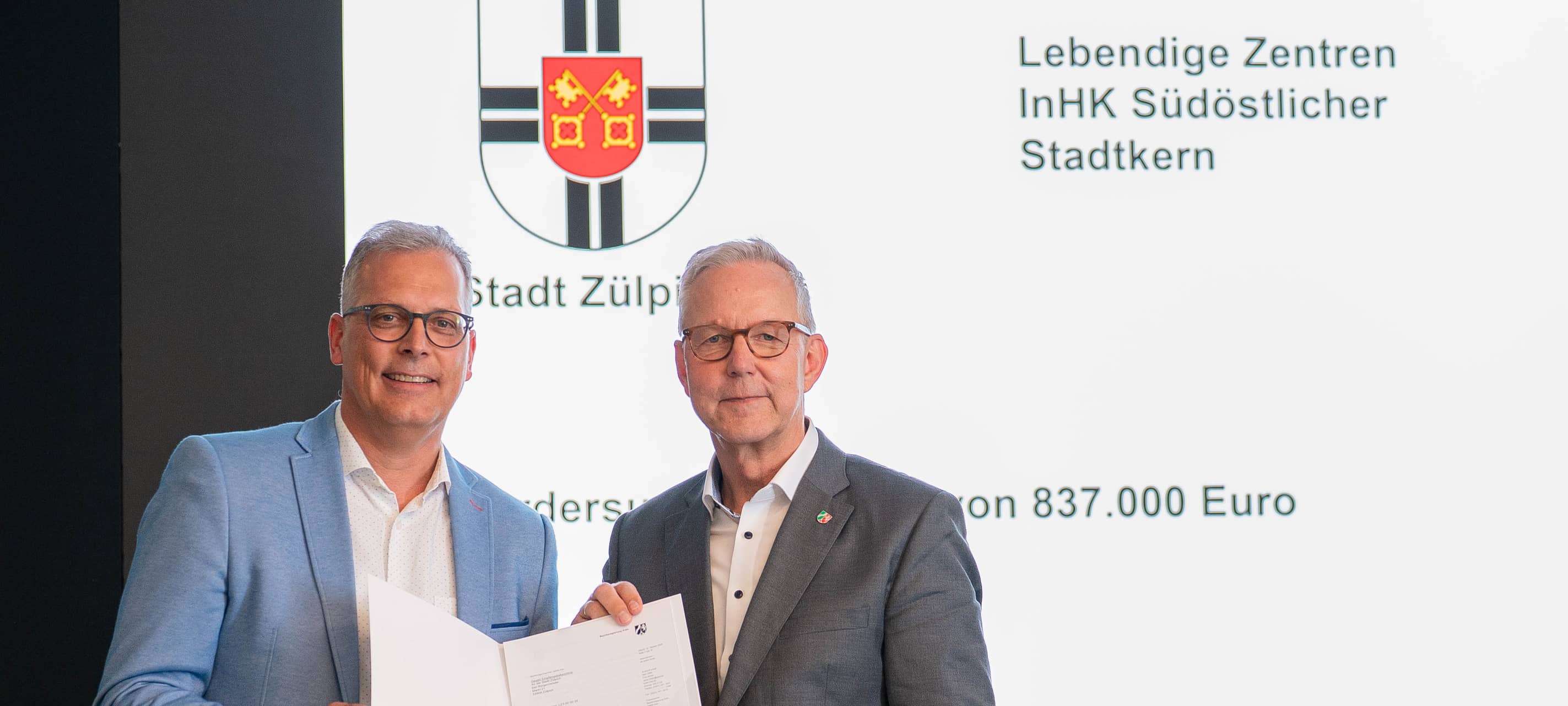 Fördergeld für Stadt Zülpich