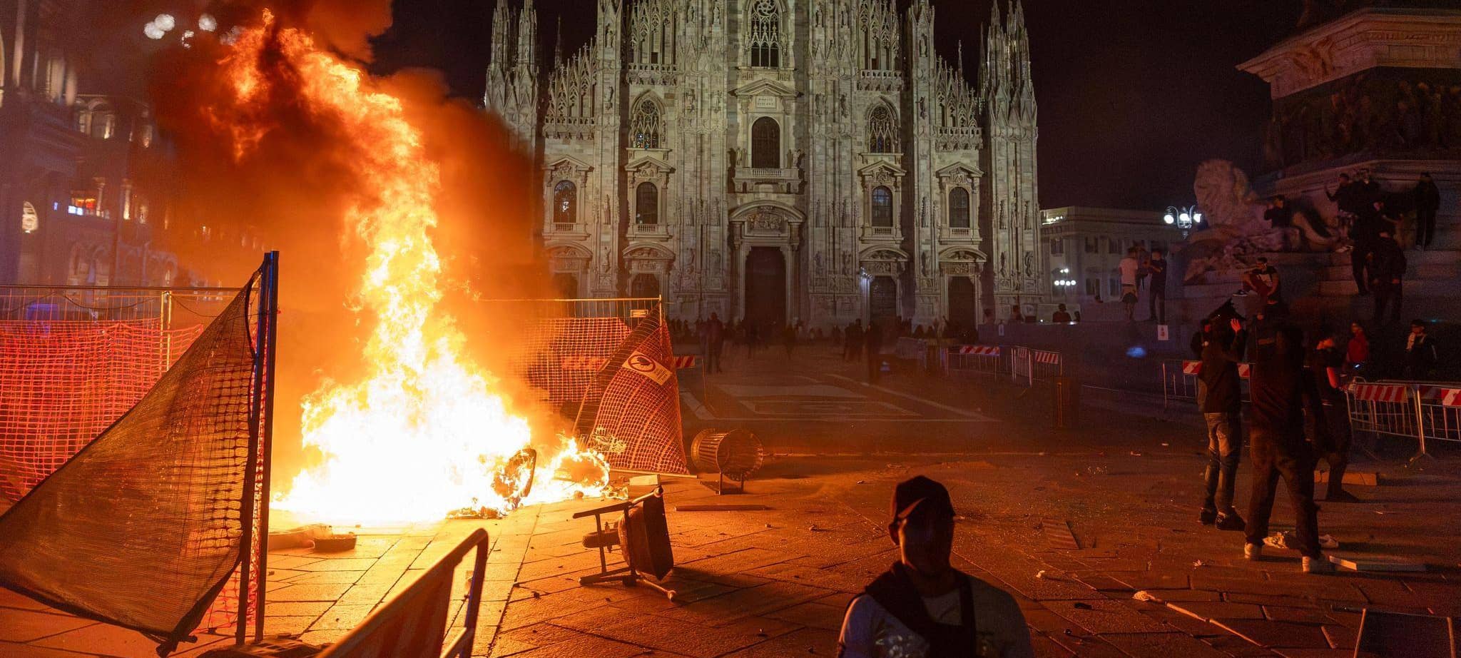 Proteste in Italien