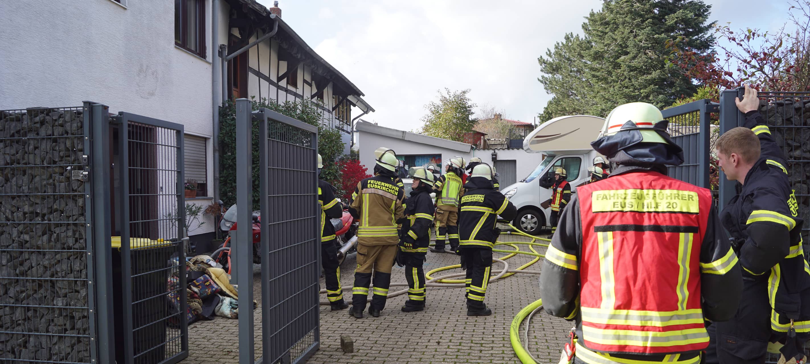 Feuerwehreinsätze in Euskirchen: Drei Verletzte