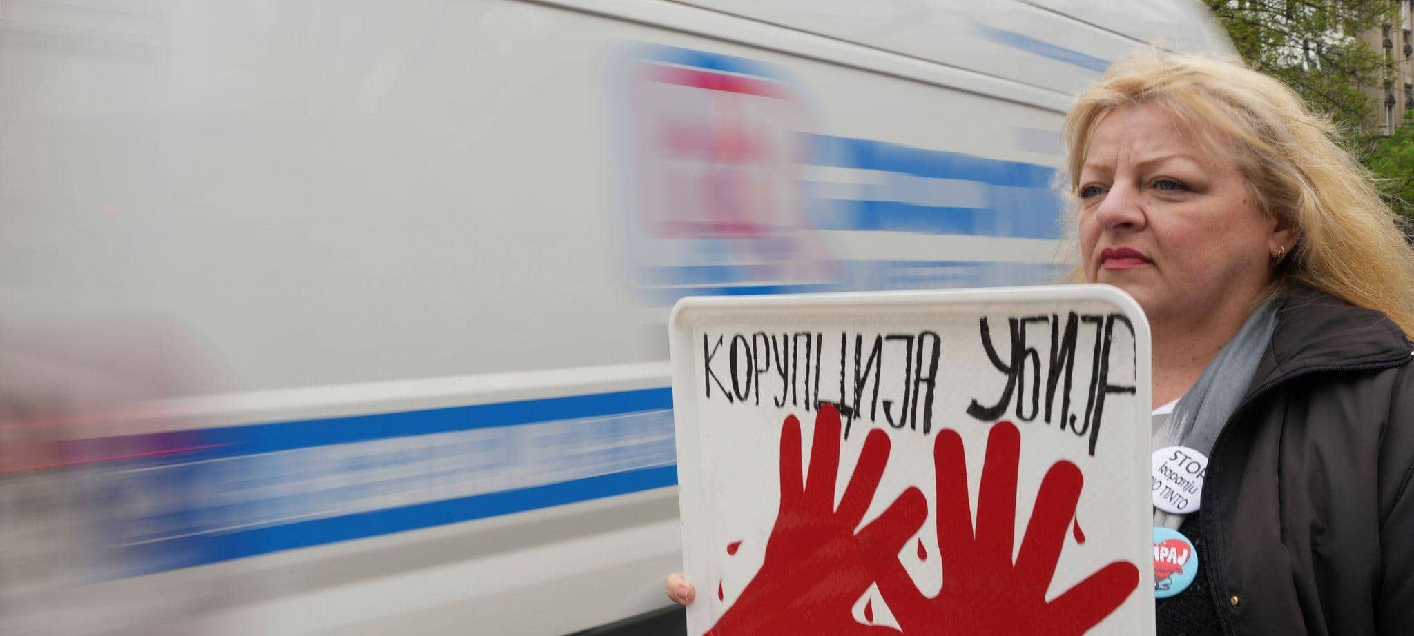 Proteste in Serbien