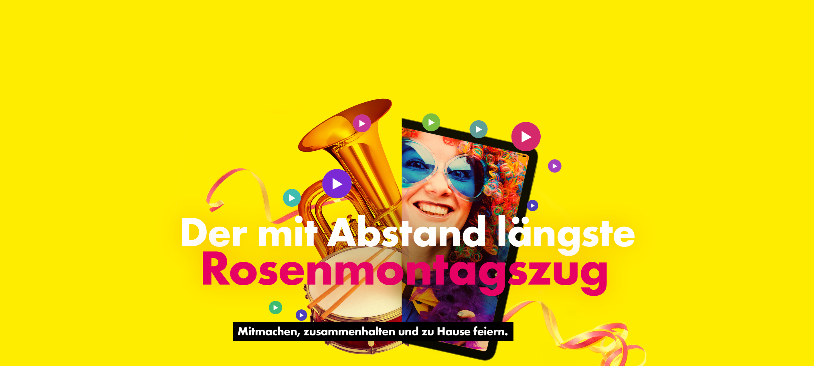 Mit Abstand der längste Rosenmontagszug in Eifel und Rheinland