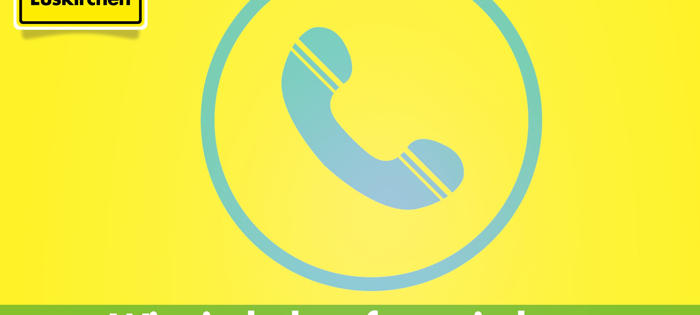 Wir sind wieder telefonisch erreichbar