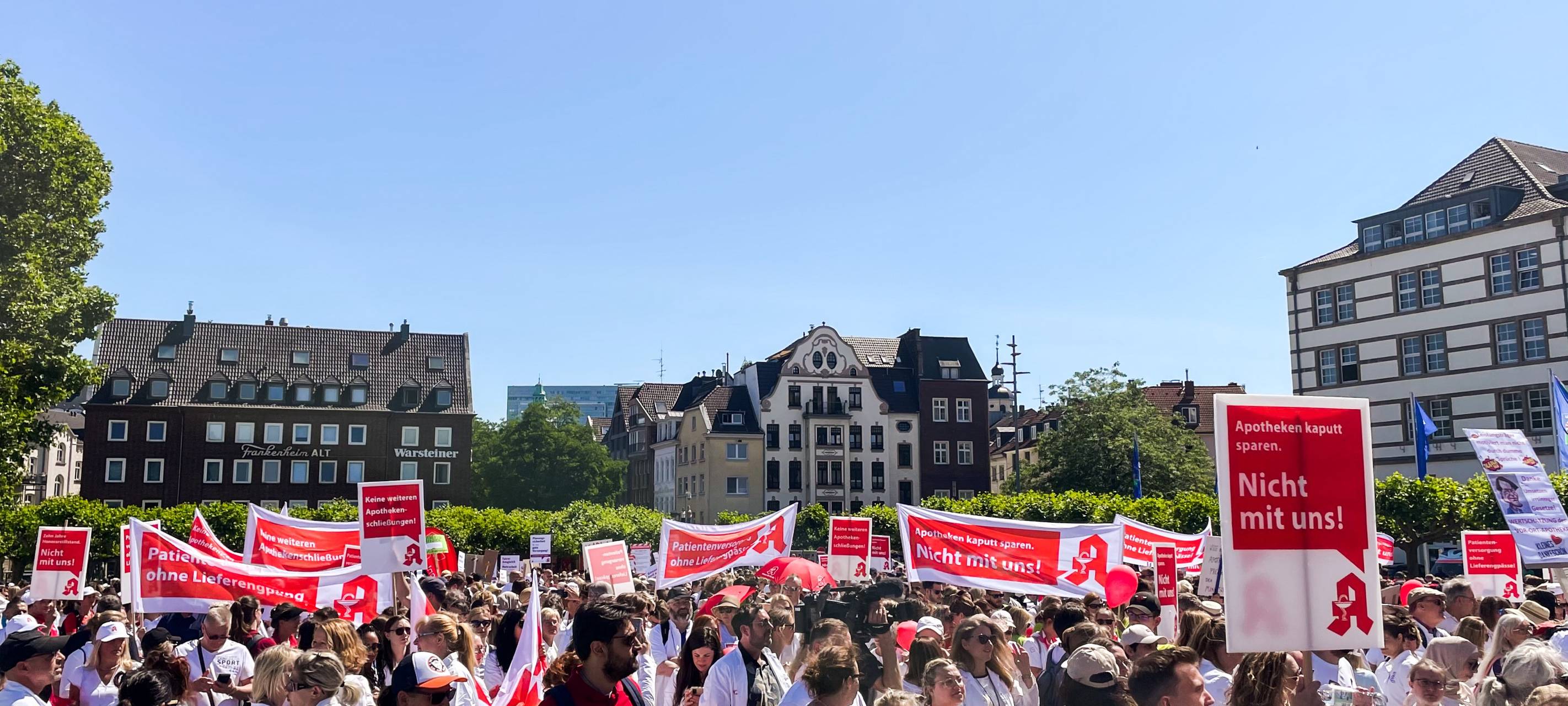 Streik der Apotheker und Ärzte am Mittwoch