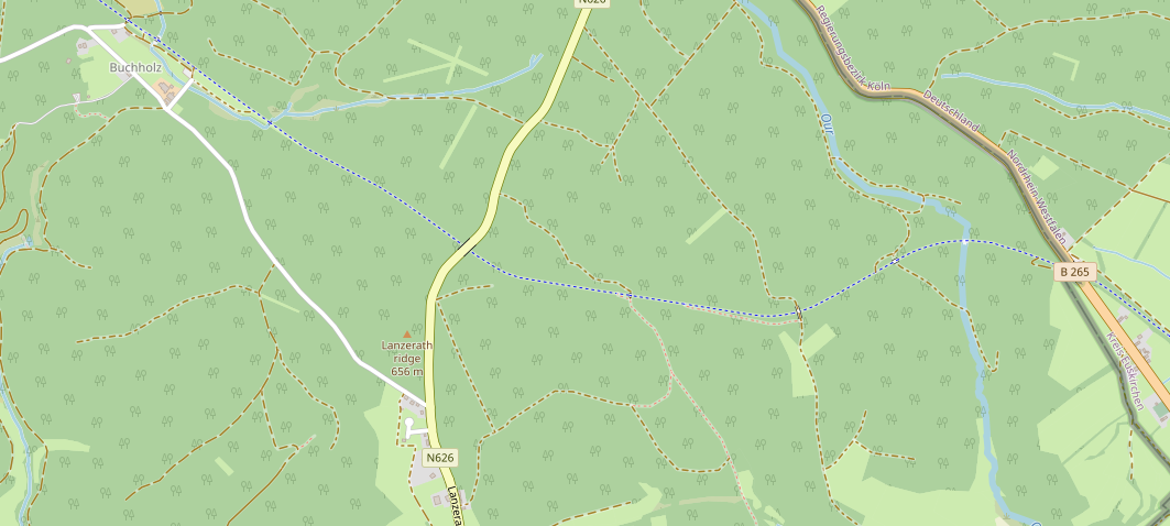 Kyllradweg zwischen Hellenthal und Büllingen teils gesperrt