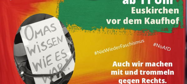 Euskirchen: Omas gegen Rechts demonstrieren