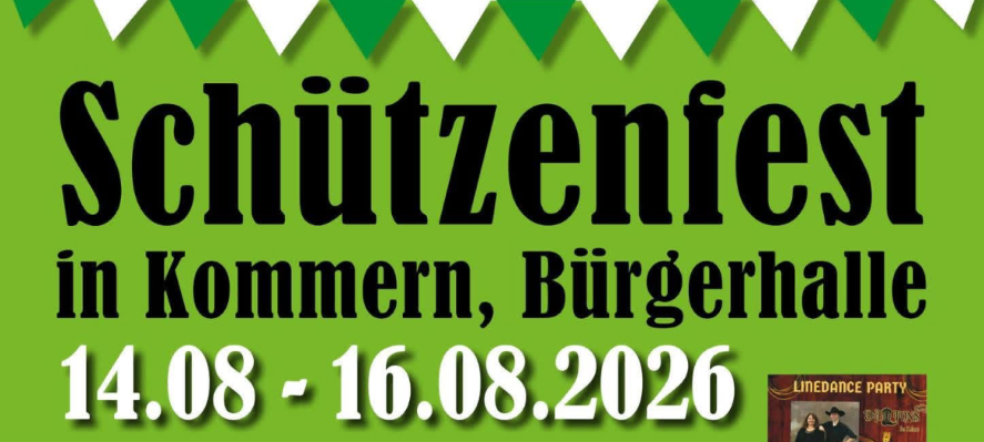 14.- 16.08. Schützenfest Kommern