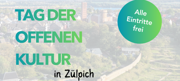 Flyer Tag der offenen Kultur Zülpich