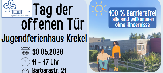 Flyer Jugendferienhaus Krekel