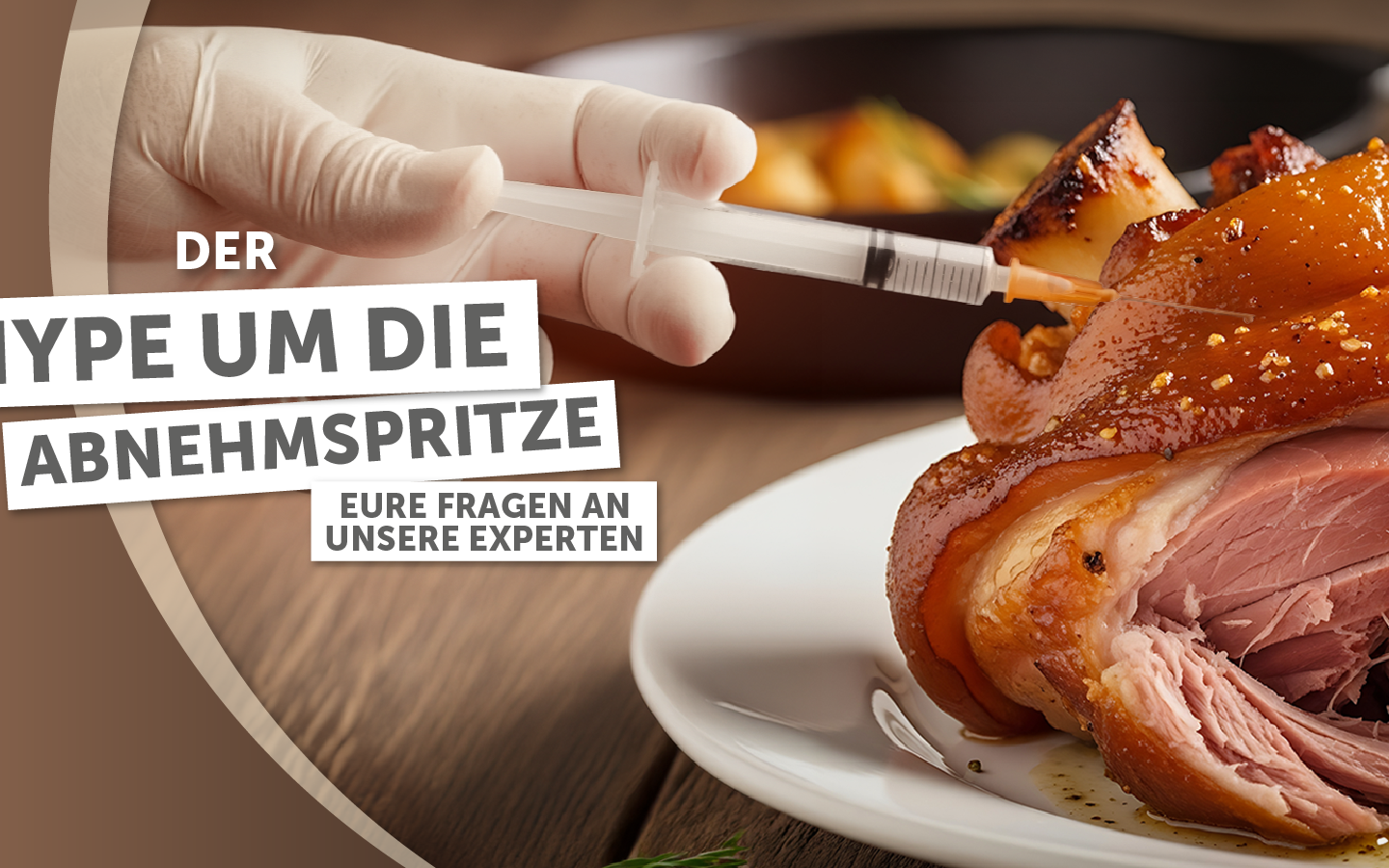 Abnehmspritze: Stellt jetzt eure Fragen an unsere Experten