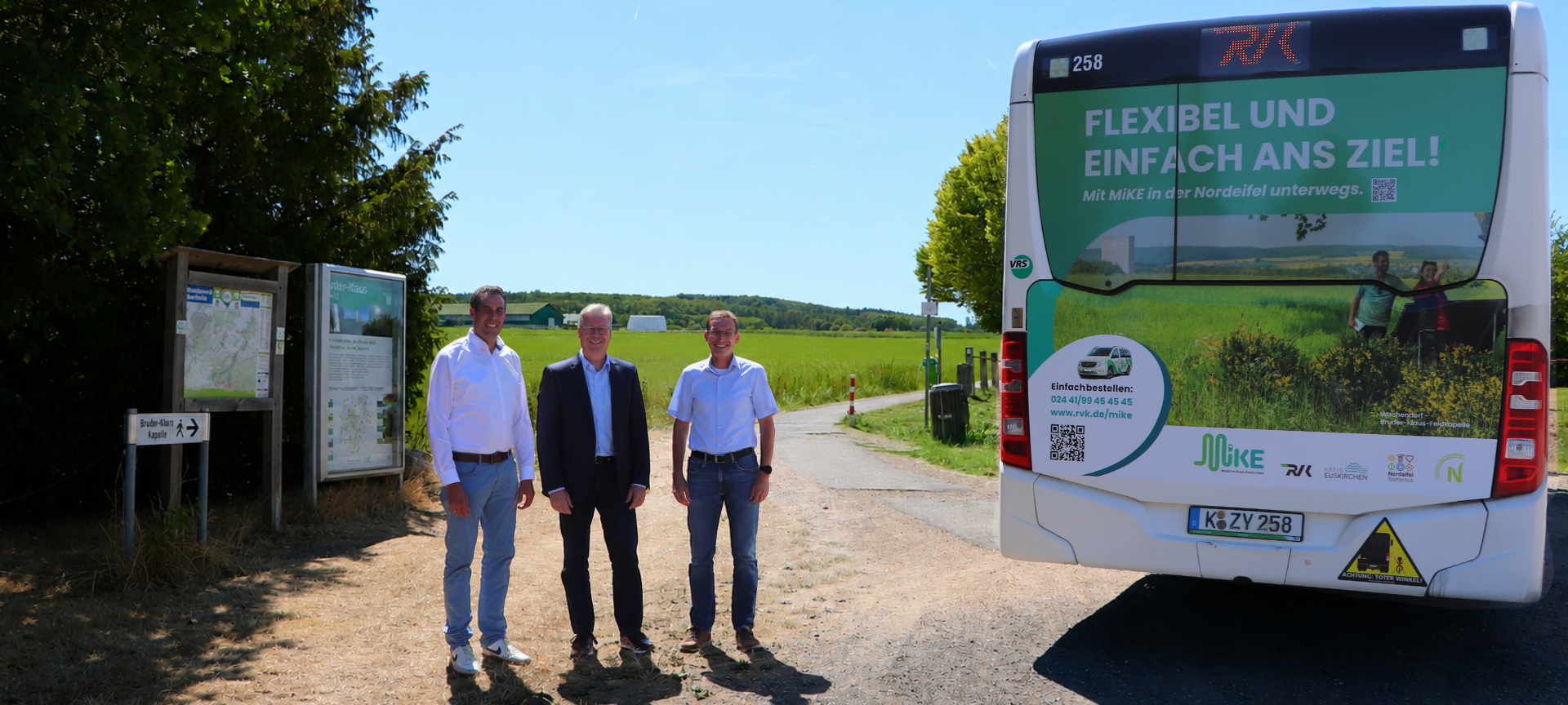 Turistiker werben für Urlaub ohne Auto im Kreis Euskirchen