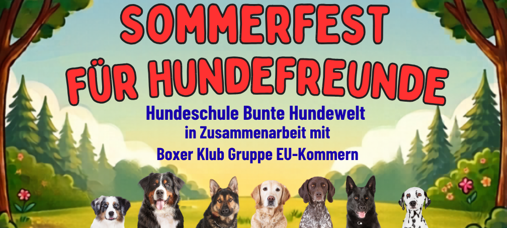 28.06. Sommerfest für Hundefreunde
